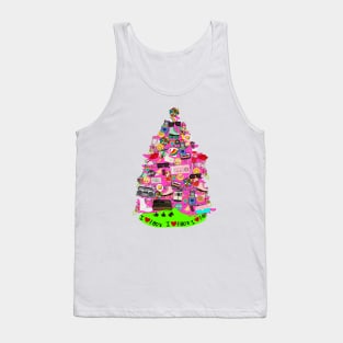 80's Christmas tree Tank Top